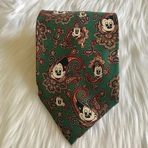 Mickey Mouse Paisley Tie